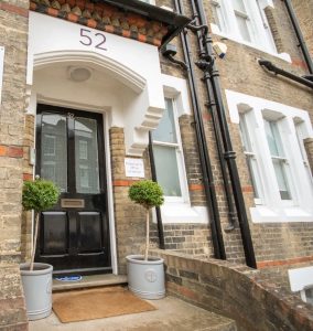 Fachada del College de Cambridge